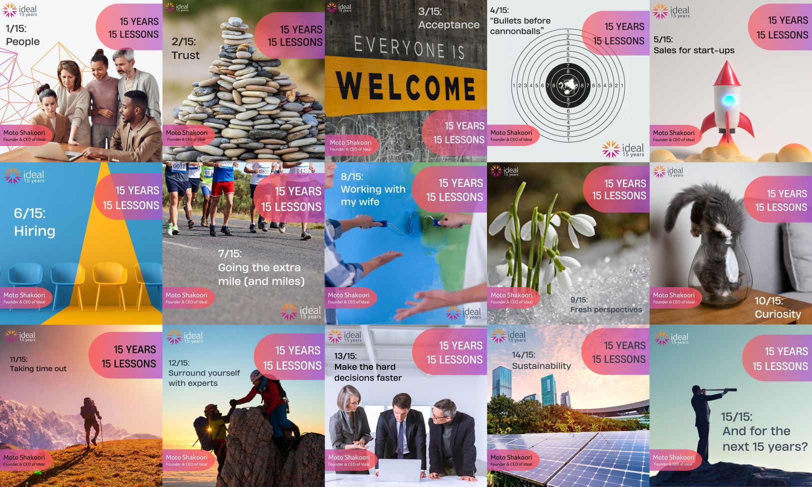 15 Years, 15 Lessons