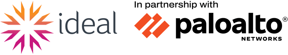 Ideal in partnership with Palo Alto logos